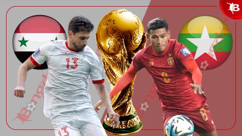 Nhận định bóng đá Syria vs Myanmar, 02h00 ngày 27/3: Đãi khách bằng món... tổng lực
